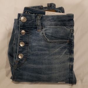 NWT A&E cury high rise jegging 8L